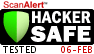 HACKER SAFE certified sites prevent over 99.9% of hacker crime.